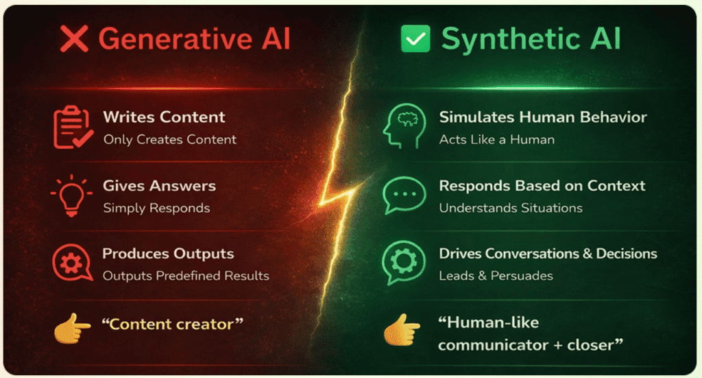 Synthetic AI benefits