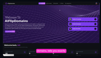 AIFlipDomains Review: AI for Profitable Domain Flipping