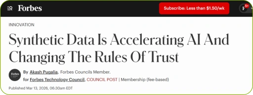 Synthetic AI official website